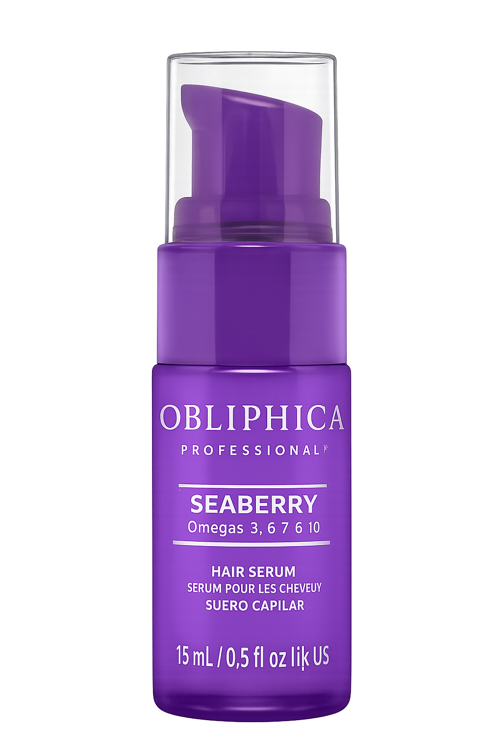Seaberry purple hair serum